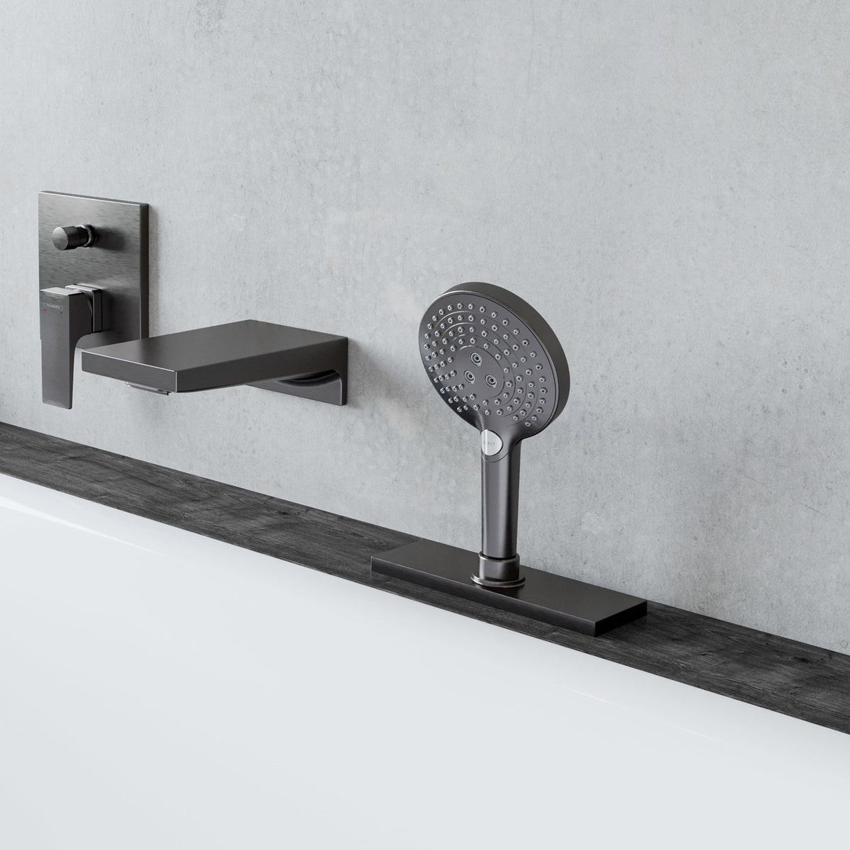 ZESTAW NATRYSKOWY  CROMA SELECT S BIAŁY OD HANSGROHE 26563400