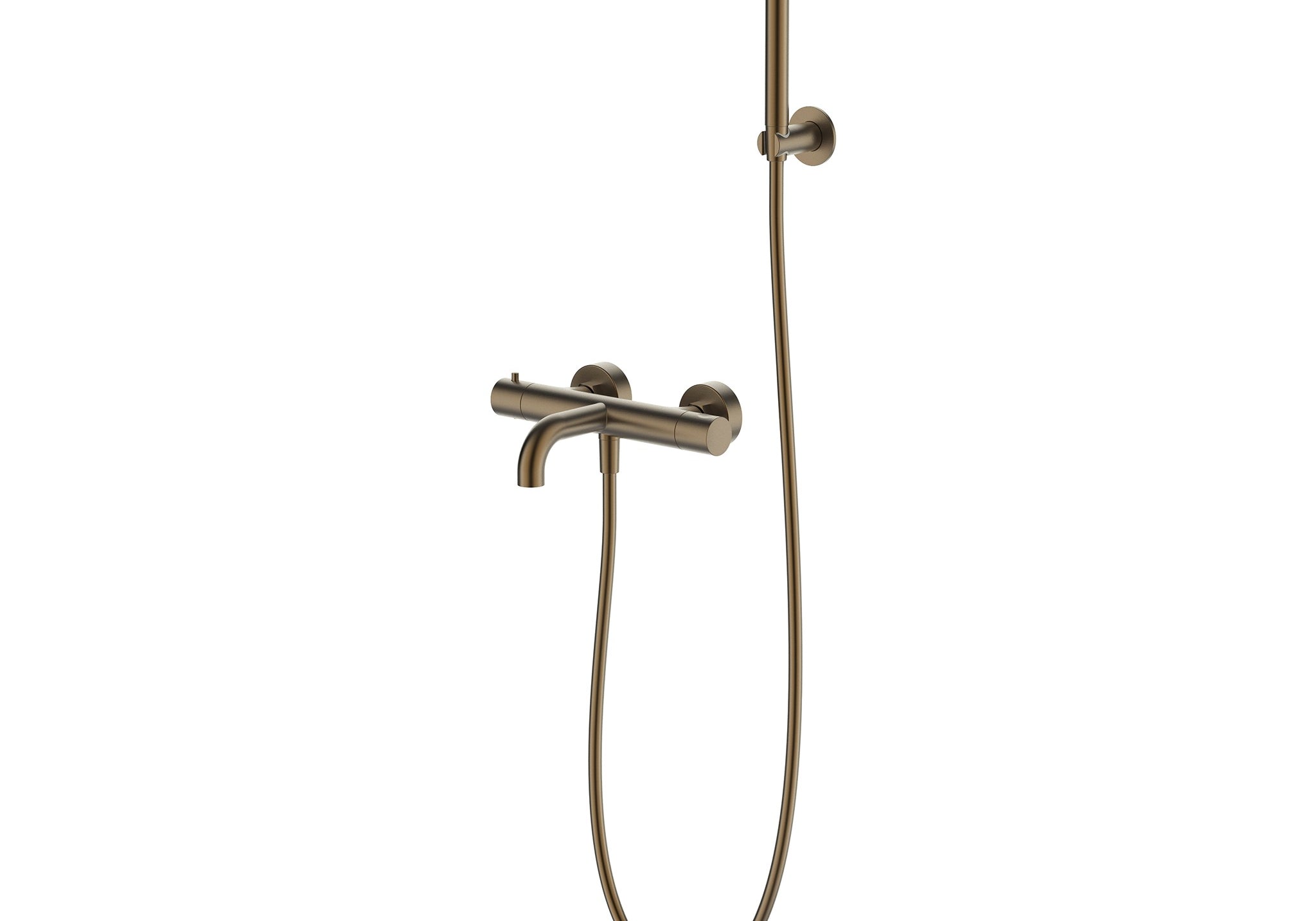 ZESTAW WANNOWY NATYNKOWY NORTHERN BRONZE BRUSHED OD MOBI NZW4234BB