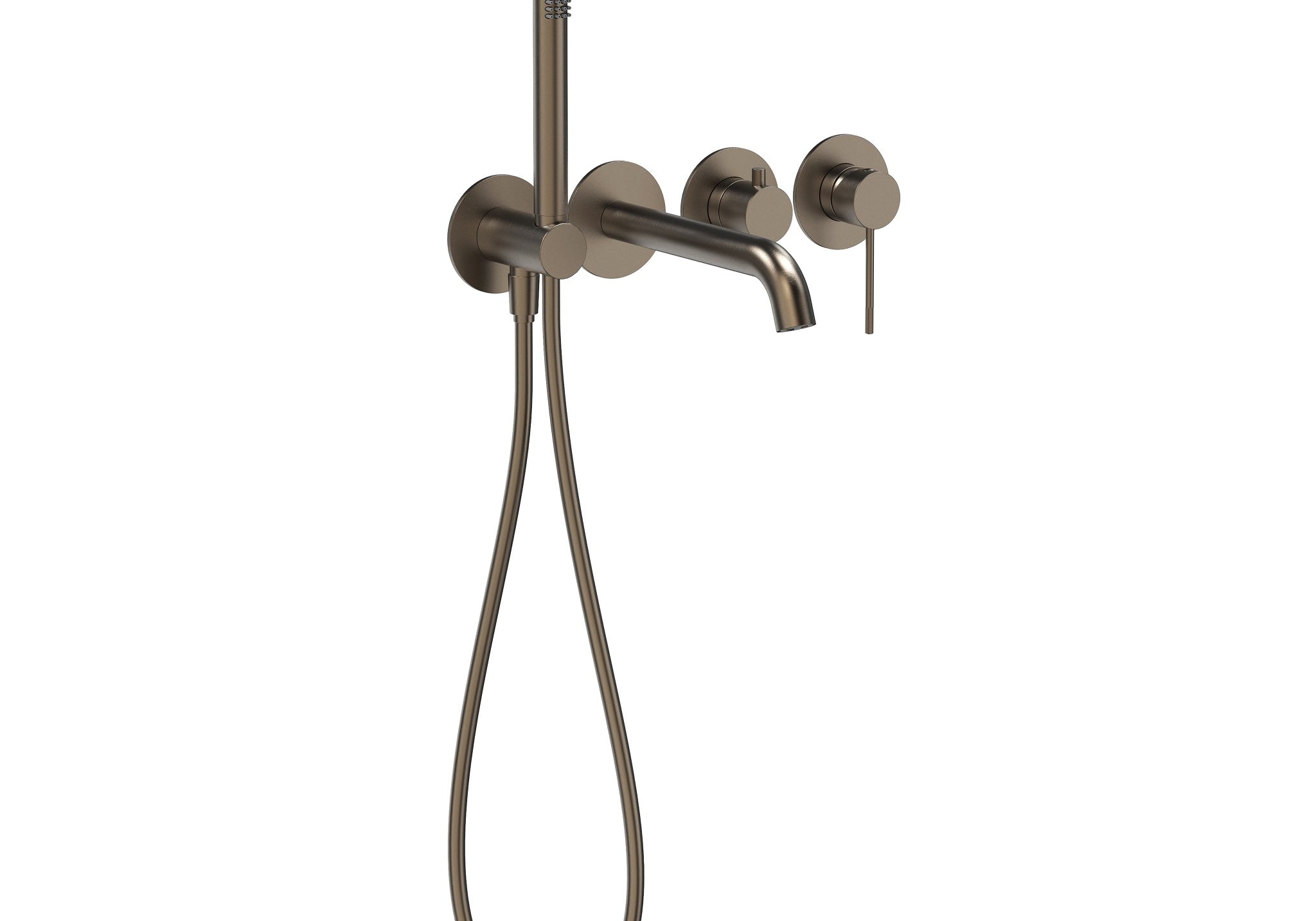 ZESTAW WANNOWY PODTYNKOWY NORTHERN BRONZE BRUSHED OD MOBI NZW4238BB