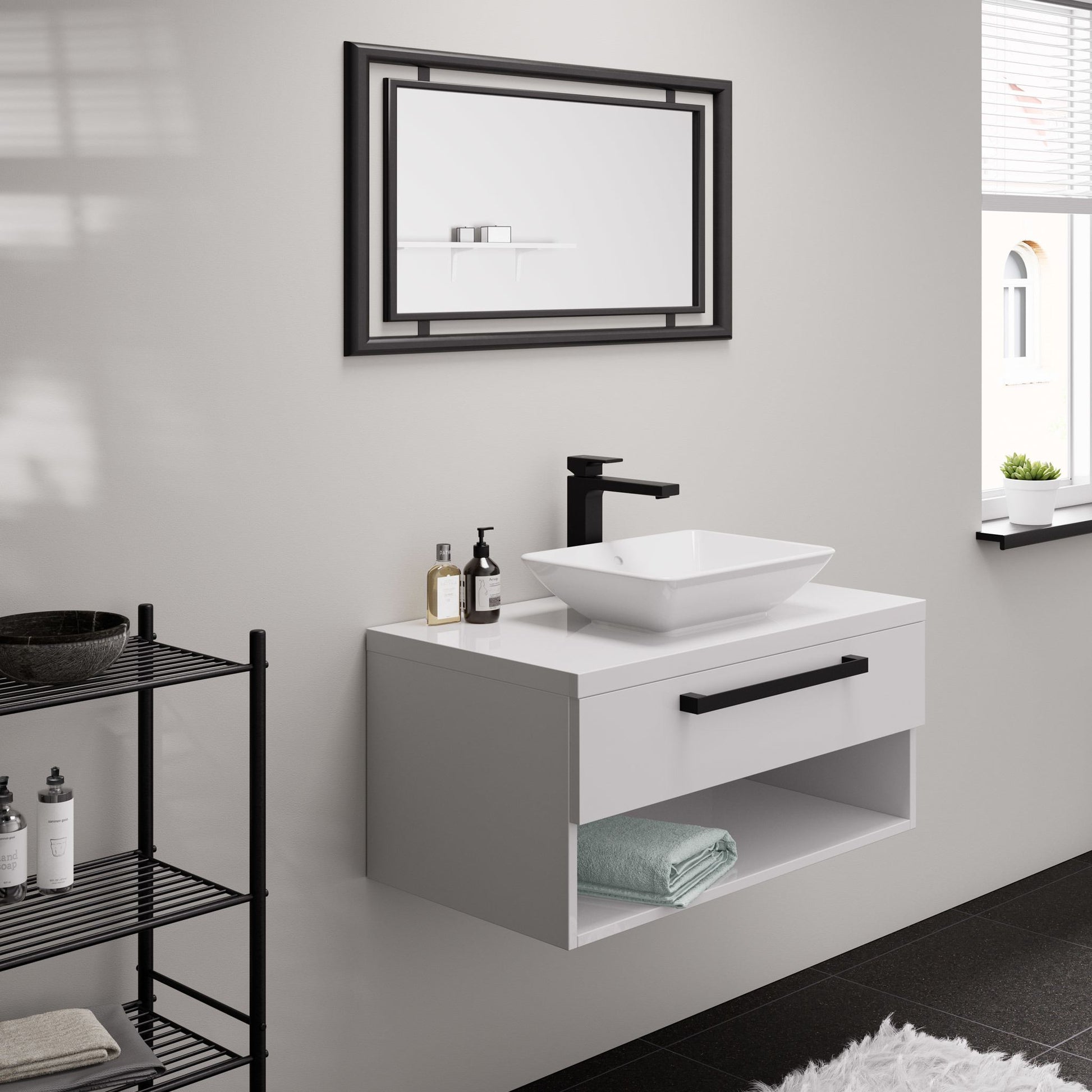 BATERIA UMYWALKOWA NISKA VERNIS SHAPE OD HANSGROHE 71591670