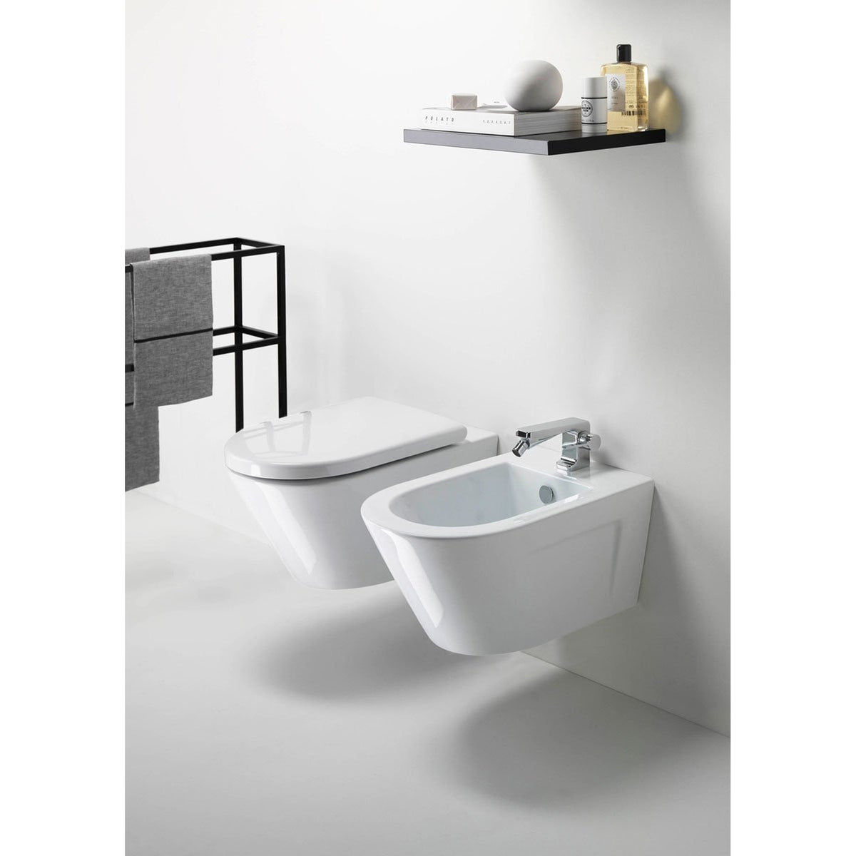 BIDET PODWIESZANY NORM WHITE GLOSSY OD GSI 8664111