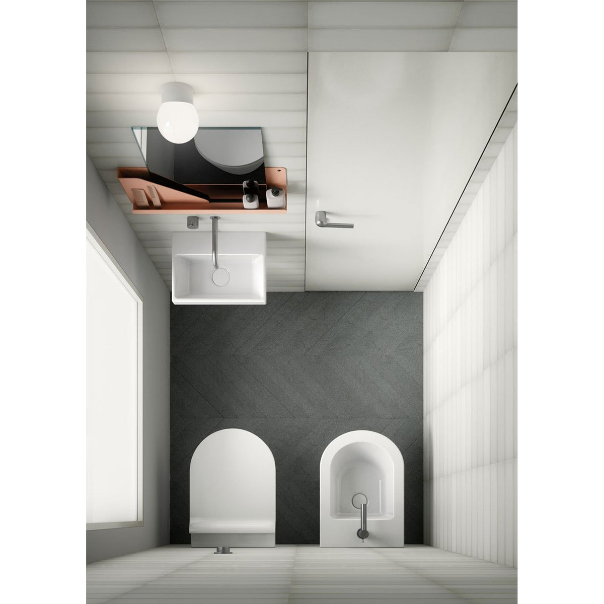 BIDET PODWIESZANY NORM WHITE GLOSSY OD GSI 8664111