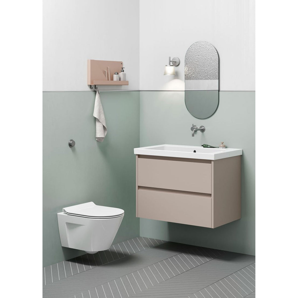 MISKA WC PODWIESZANA NORM WHITE GLOSSY OD GSI 861611