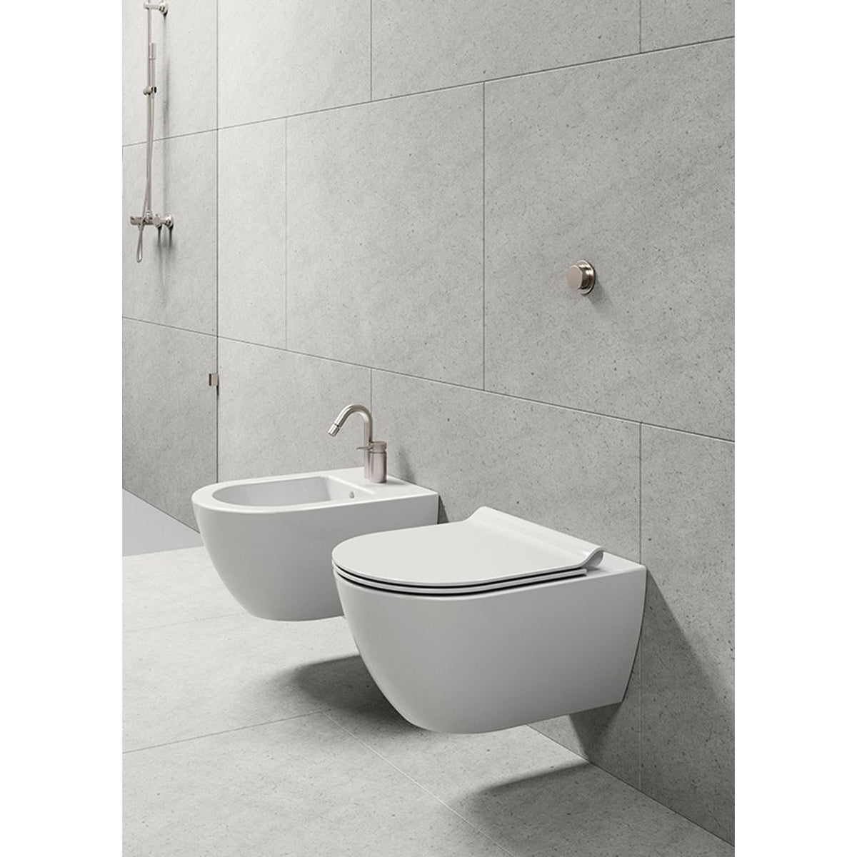 BIDET PODWIESZANY PURA WHITE GLOSSY OD GSI 8865111