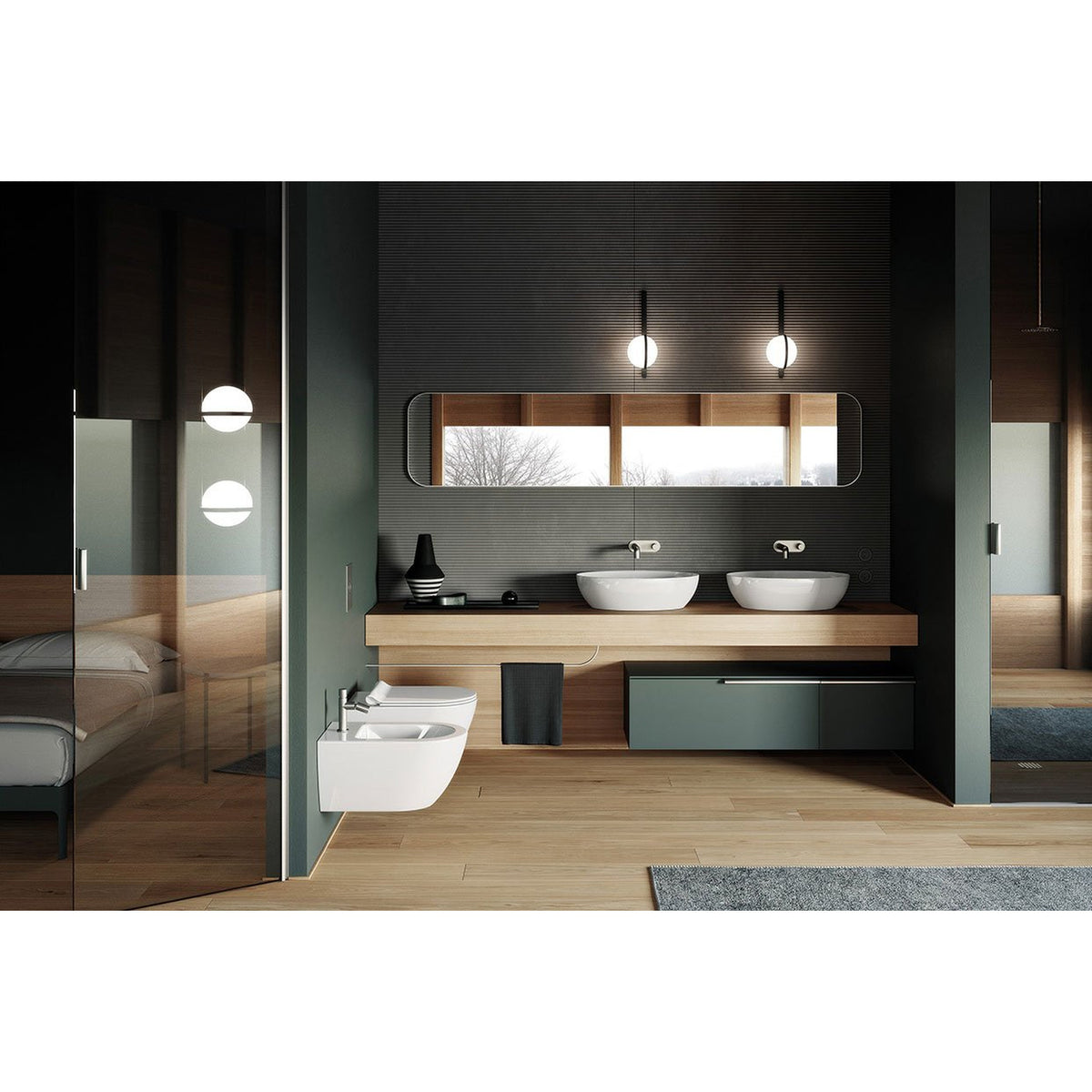 BIDET PODWIESZANY PURA WHITE GLOSSY OD GSI 8865111