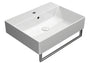 UMYWALKA PODWIESZANA/NABLATOWA KUBE X WHITE GLOSSY OD GSI 9431111