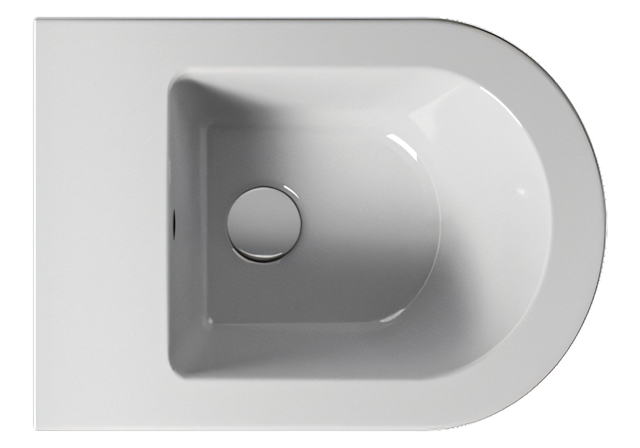 BIDET PODWIESZANY KUBE X WHITE GLOSSY OD GSI 9464111