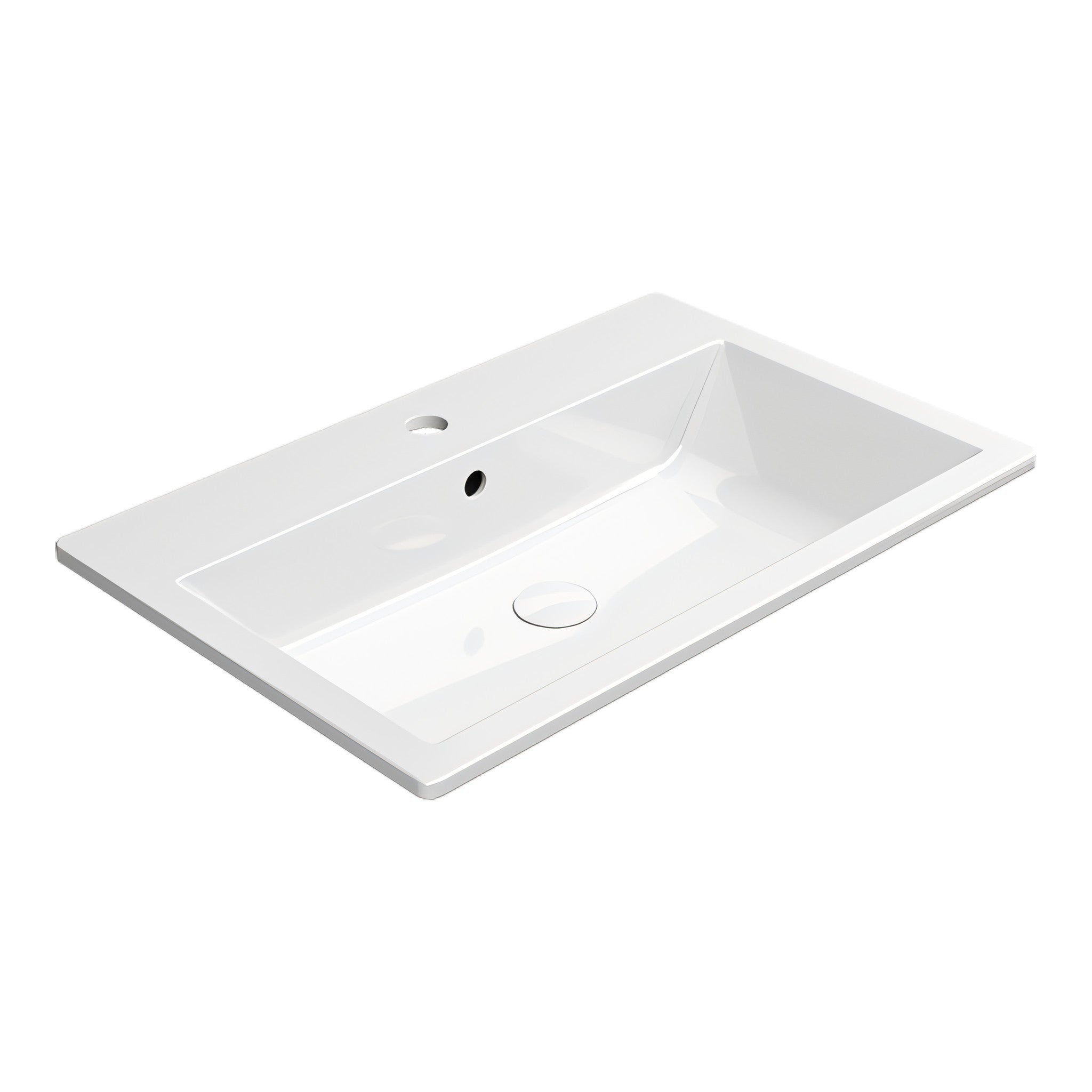 UMYWALKA WPUSZCZANA KUBE X WHITE GLOSSY OD GSI 9437111