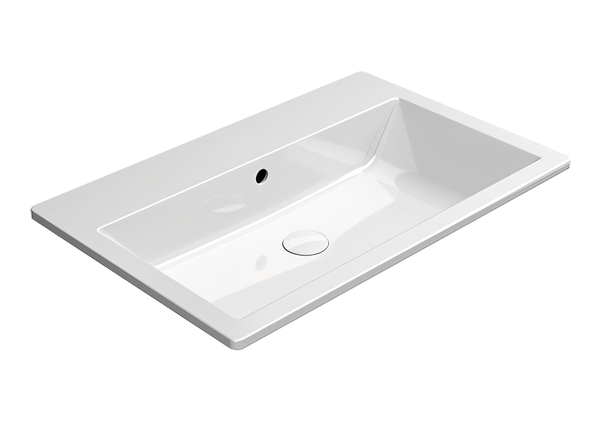 UMYWALKA WPUSZCZANA KUBE X WHITE GLOSSY OD GSI 9437111