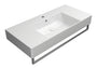 UMYWALKA PODWIESZANA/NABLATOWA KUBE X WHITE GLOSSY OD GSI 9451111