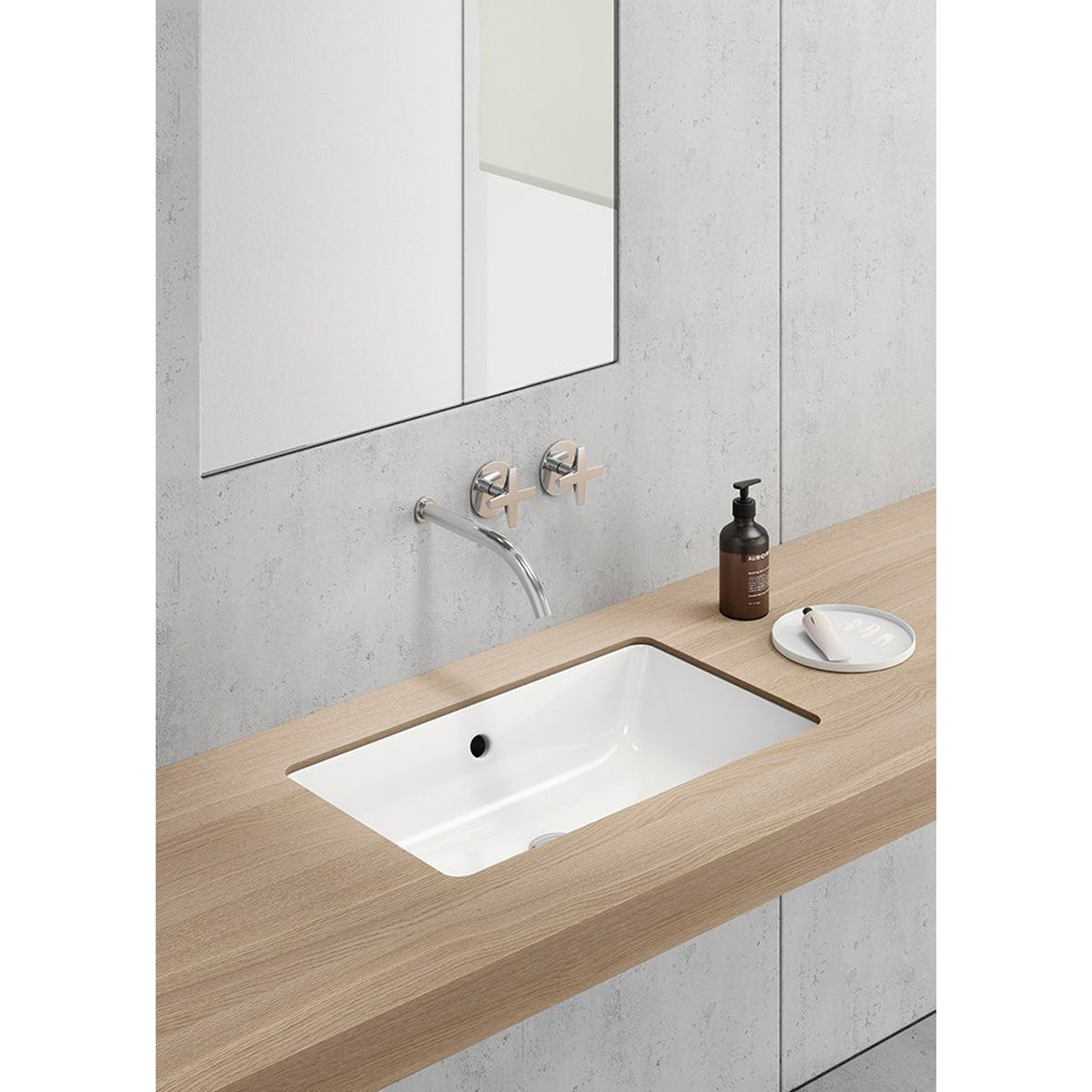 UMYWALKA PODBLATOWA KUBE X WHITE GLOSSY OD GSI 895311