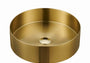 UMYWALKA METALOWA STEEL GOLD BRUSHED OD MOBI ST.38.11.GB