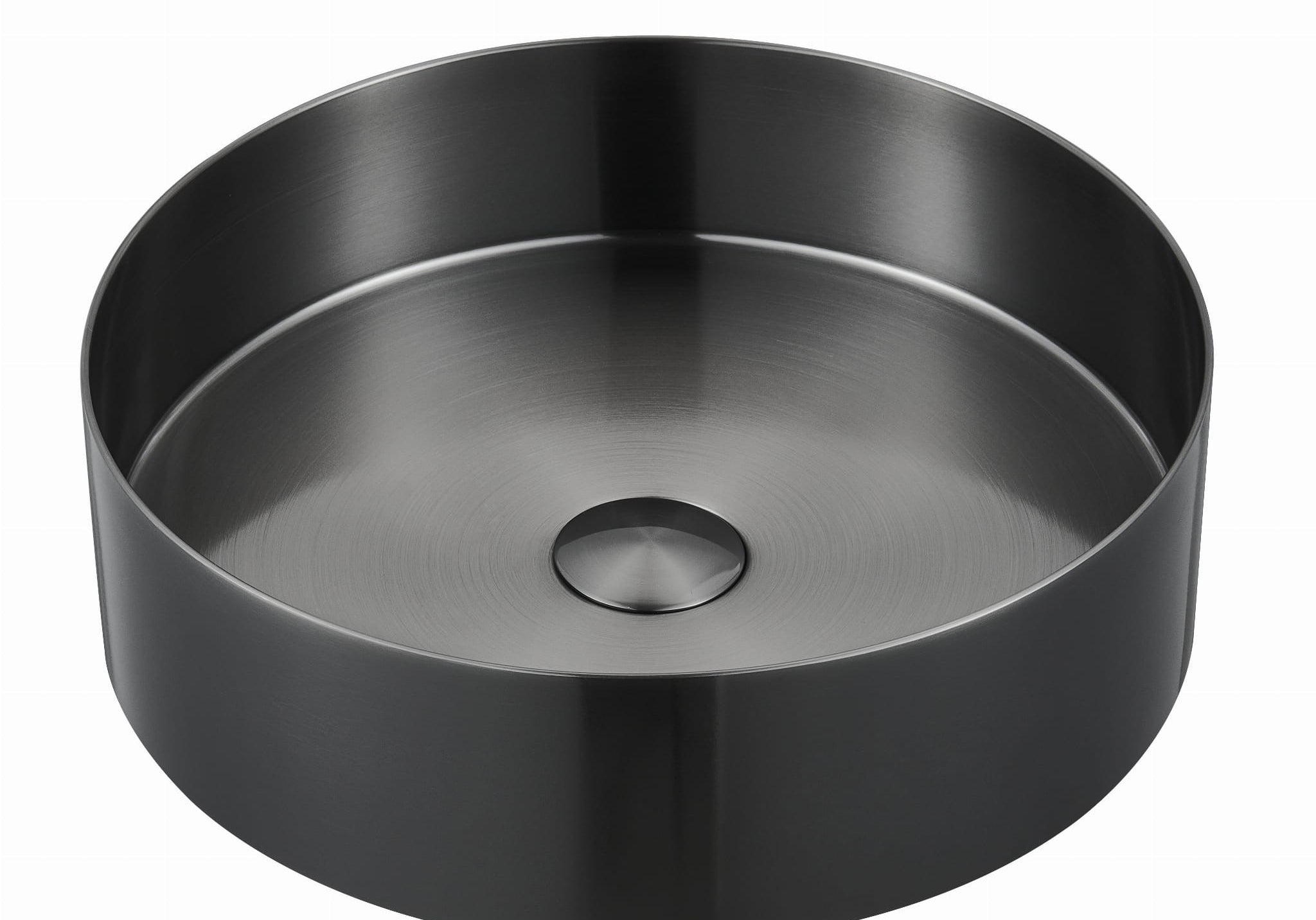 UMYWALKA METALOWA STEEL GUNMETAL BRUSHED OD MOBI ST.38.11.GMB