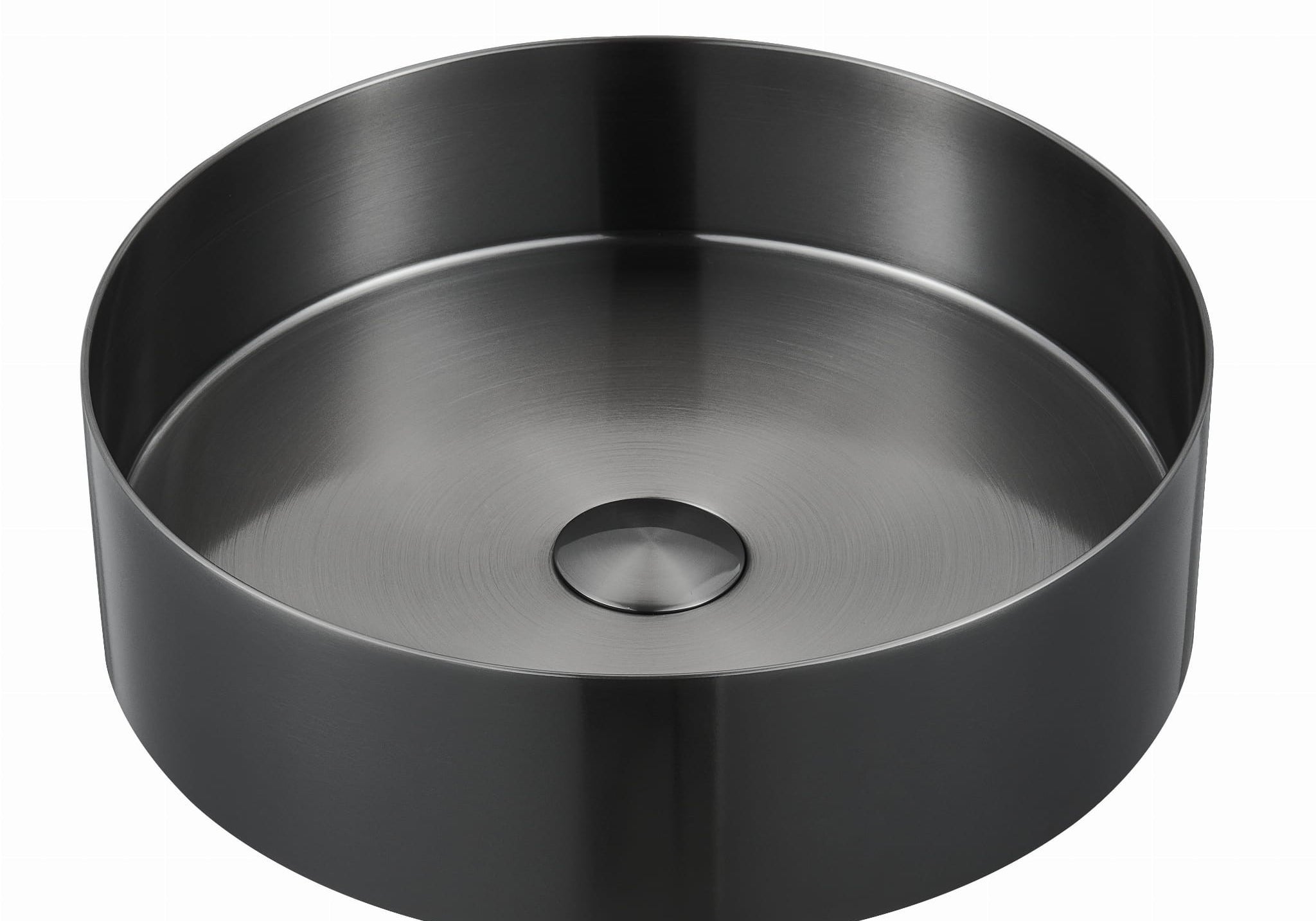 UMYWALKA METALOWA STEEL GUNMETAL BRUSHED OD MOBI ST.38.11.GMB