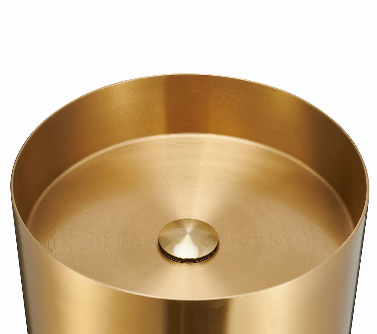 UMYWALKA WOLNOSTOJĄCA  GOLD BRUSHED OD MOBI ST.38.83.CH