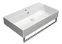 UMYWALKA PODWIESZANA/NABLATOWA KUBE X WHITE GLOSSY OD GSI 9422111