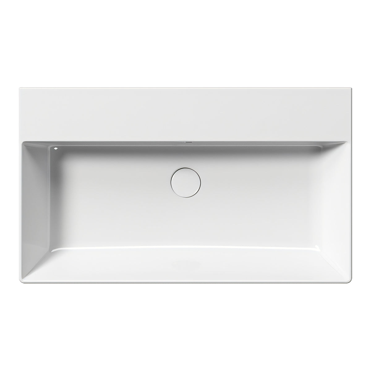 UMYWALKA PODWIESZANA/NABLATOWA KUBE X WHITE GLOSSY OD GSI 9422111