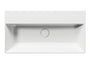 UMYWALKA PODWIESZANA/NABLATOWA KUBE X WHITE GLOSSY OD GSI 9455111
