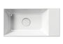 UMYWALKA PODWIESZANA/NABLATOWA KUBE X WHITE GLOSSY OD GSI 9486011