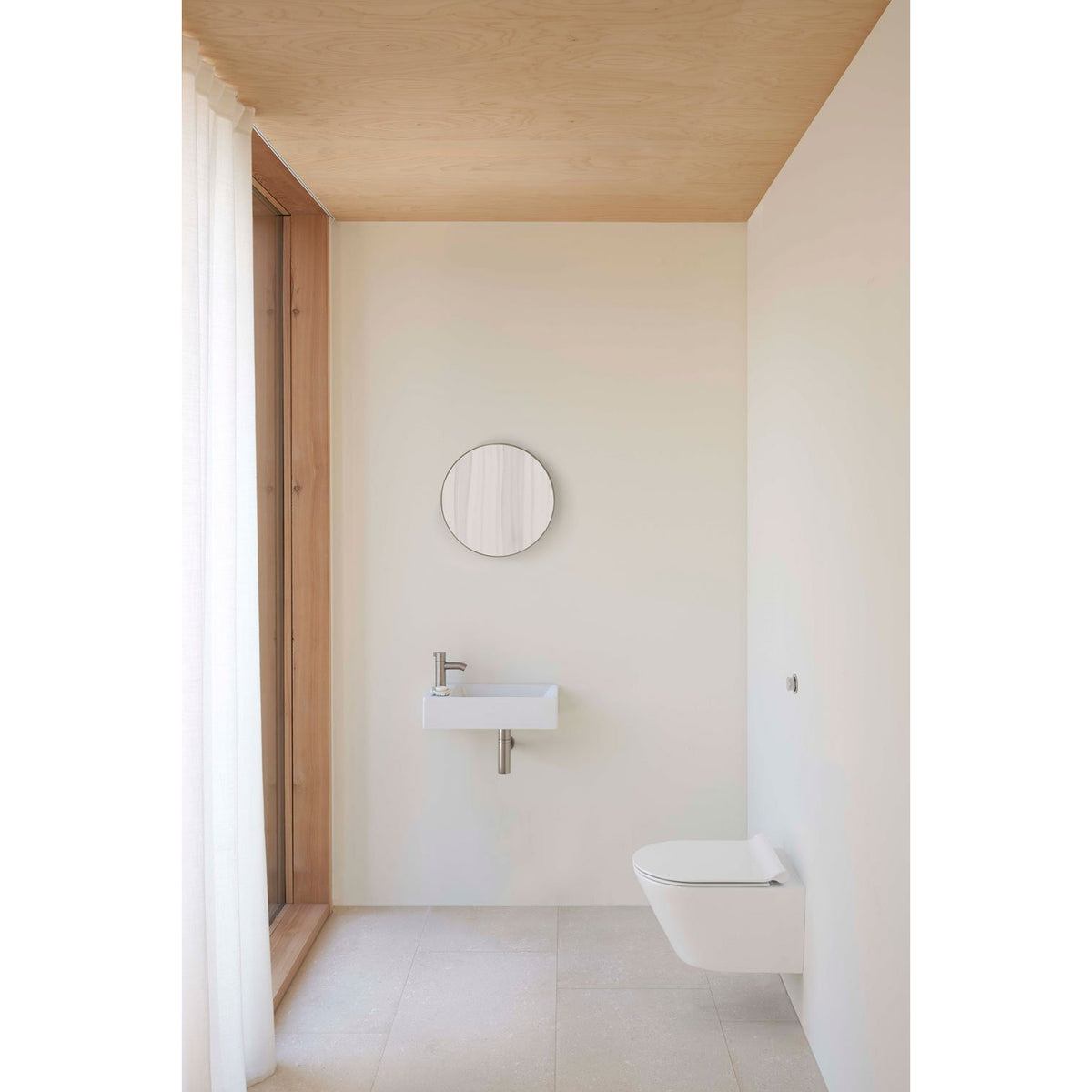 UMYWALKA PODWIESZANA/NABLATOWA KUBE X WHITE GLOSSY OD GSI 9486011