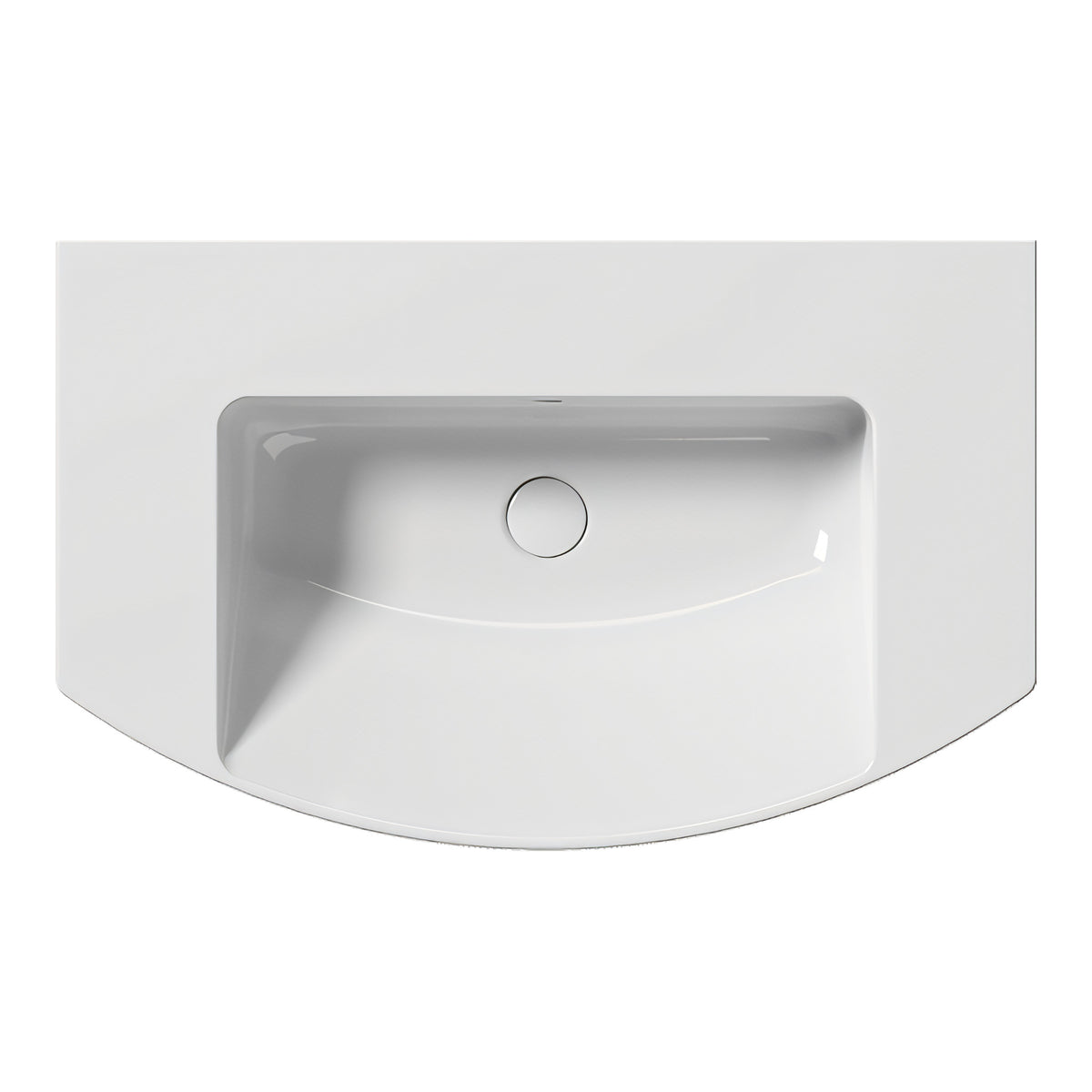 UMYWALKA PODWIESZANA/WPUSZCZANA NORM WHITE GLOSSY OD GSI 8644111