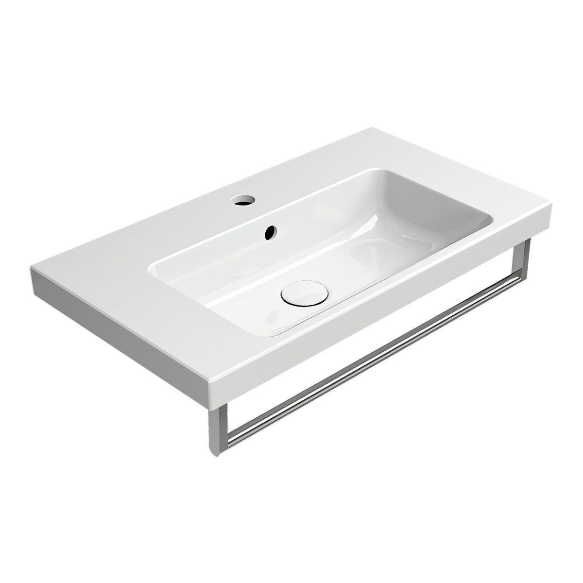 UMYWALKA PODWIESZANA/WPUSZCZANA NORM WHITE GLOSSY OD GSI 8637111