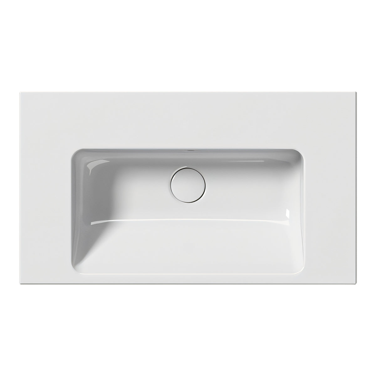 UMYWALKA PODWIESZANA/WPUSZCZANA NORM WHITE GLOSSY OD GSI 8637111