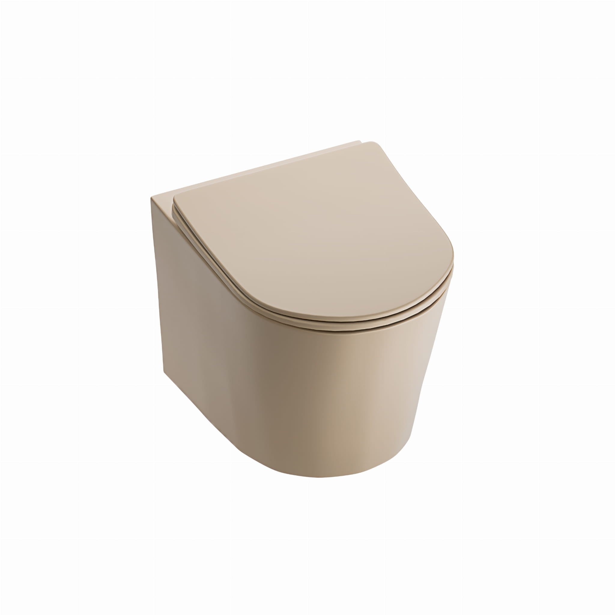 MISKA WC PODWIESZANA STORY CAPPUCINO MATT OD MOBI MCM055CM