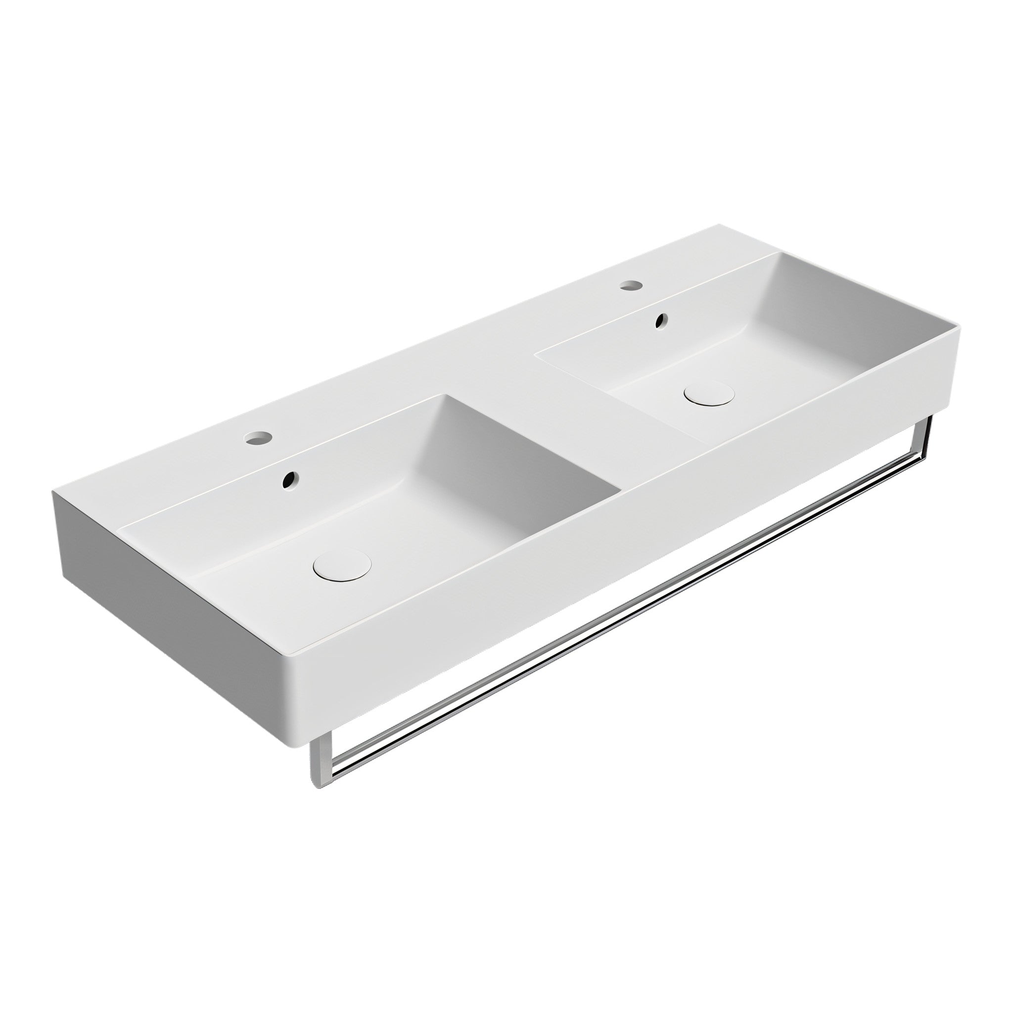 UMYWALKA PODWIESZANA/NABLATOWA/PODWÓJNA KUBE X WHITE MATT OD GSI 9425109