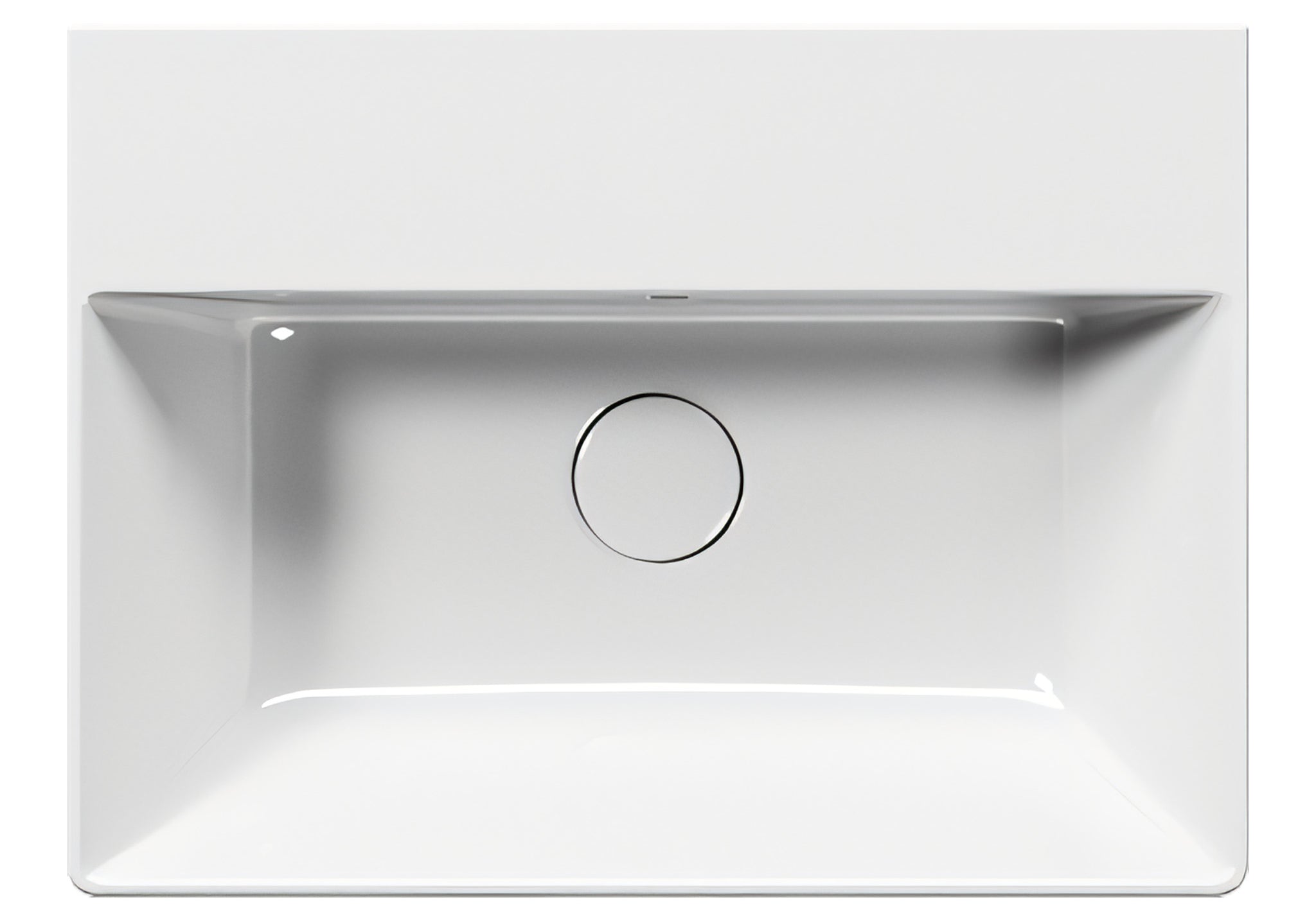 UMYWALKA PODWIESZANA/NABLATOWA KUBE X WHITE GLOSSY OD GSI 9447111