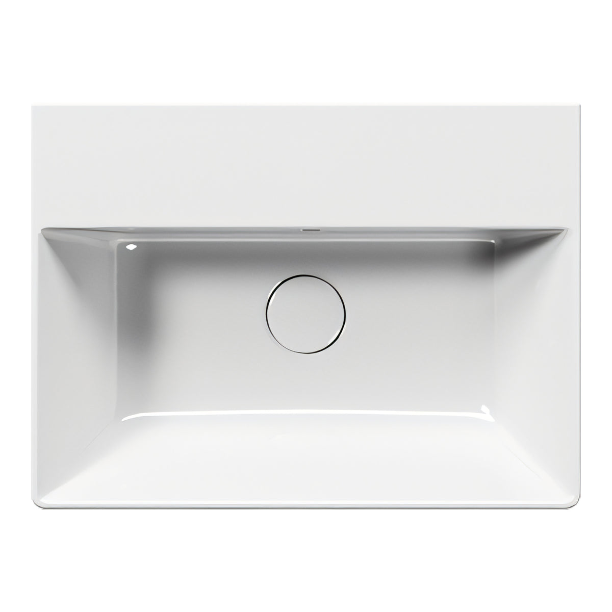UMYWALKA PODWIESZANA/NABLATOWA KUBE X WHITE GLOSSY OD GSI 9447111