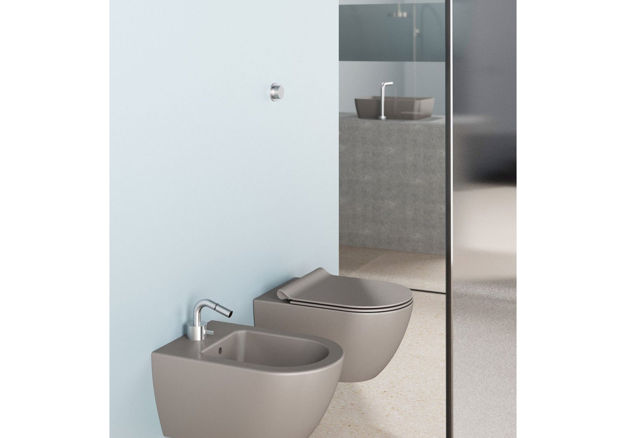 BIDET PODWIESZANY PURA TORTORA OD GSI 8864105