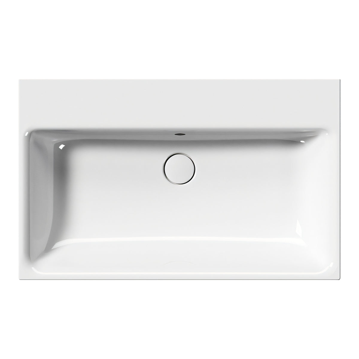 UMYWALKA PODWIESZANA/WPUSZCZANA NUBES WHITE GLOSSY OD GSI 9622111