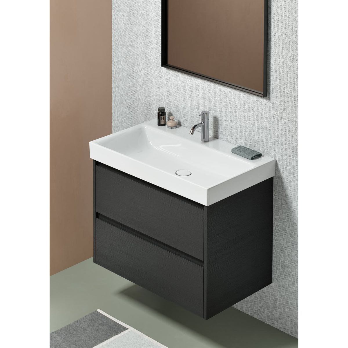 UMYWALKA PODWIESZANA/WPUSZCZANA NUBES WHITE GLOSSY OD GSI 9622111