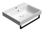UMYWALKA PODWIESZANA/WPUSZCZANA NUBES WHITE GLOSSY OD GSI 9631111