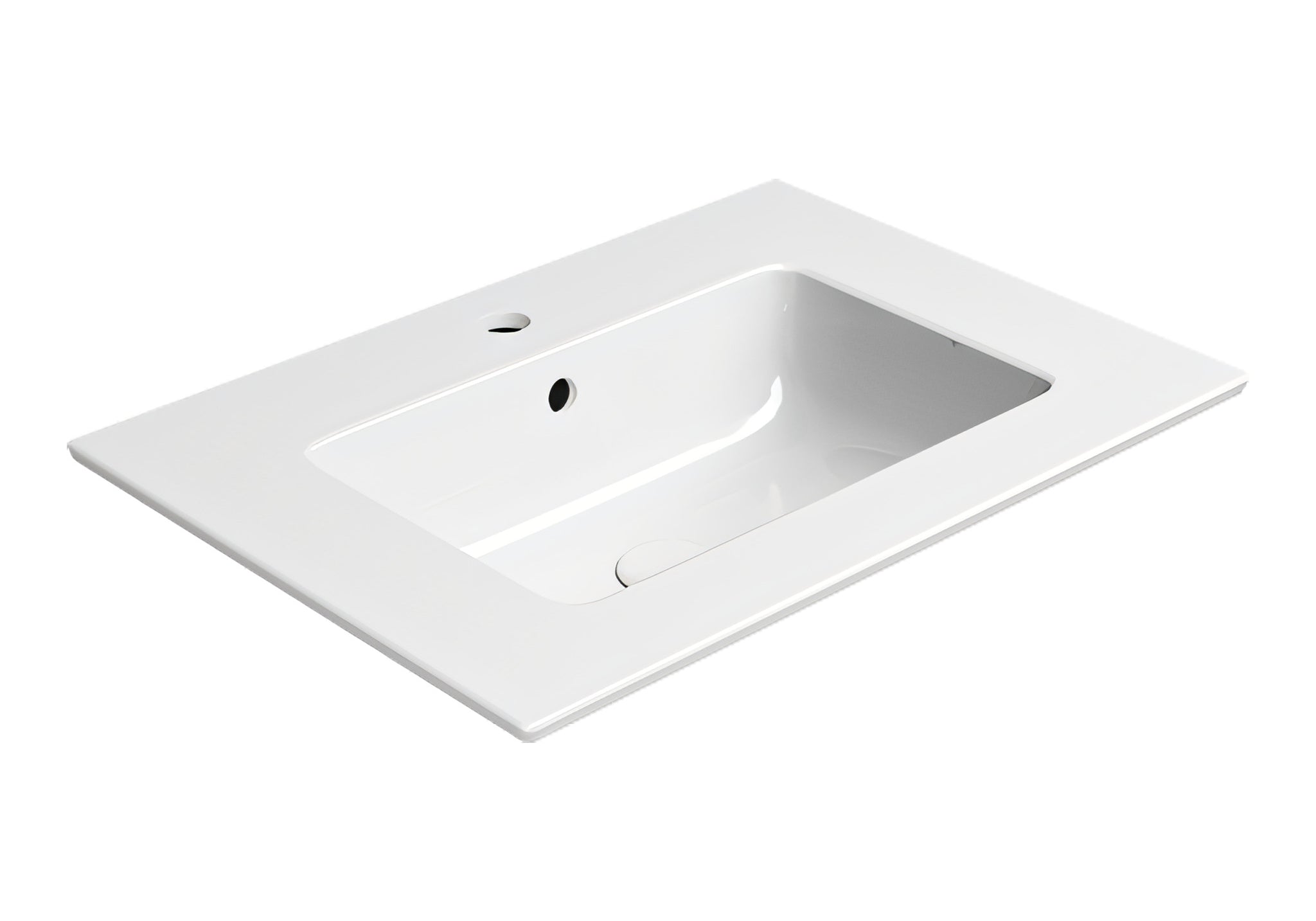 UMYWALKA PODWIESZANA/WPUSZCZANA PURA WHITE GLOSSY OD GSI 8884111
