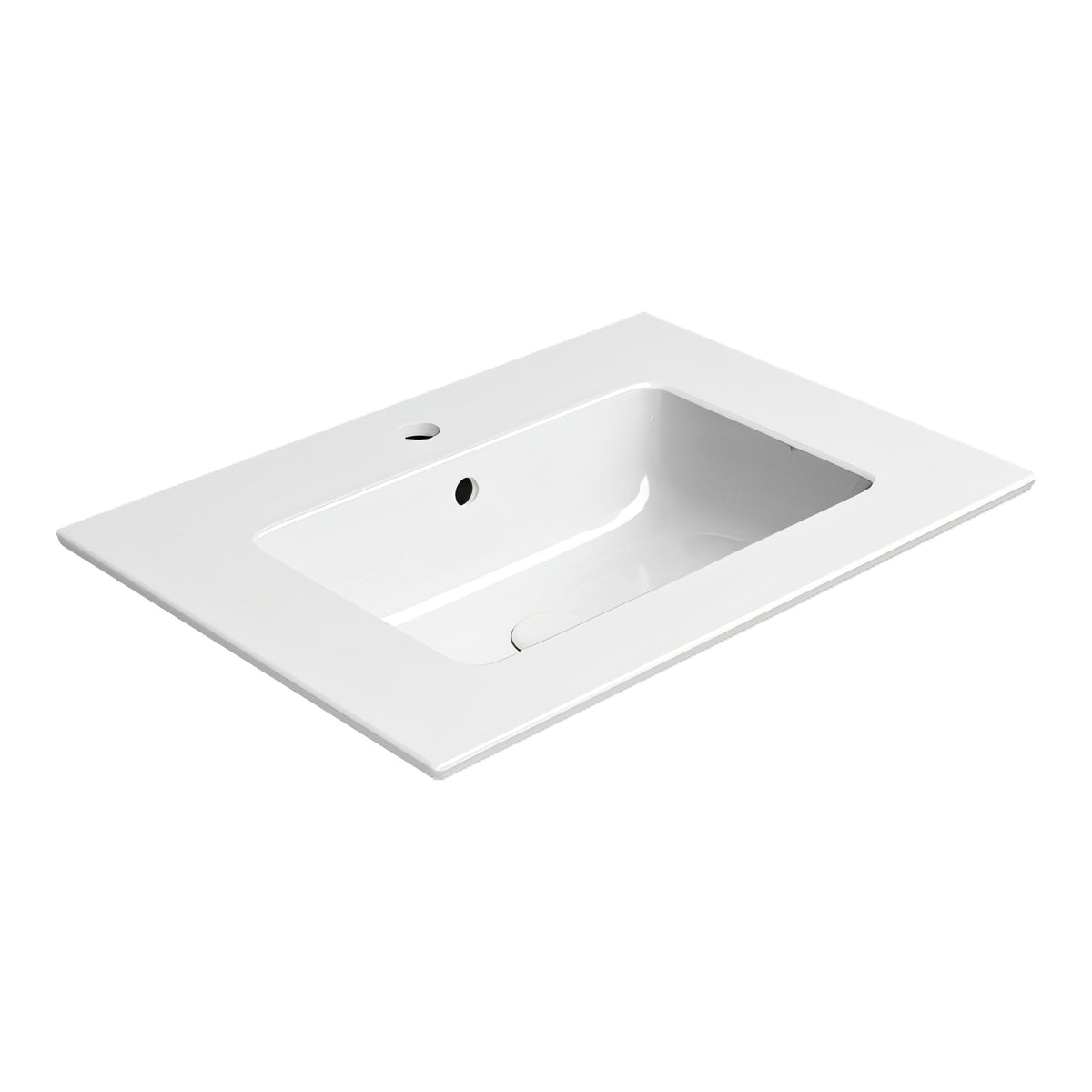 UMYWALKA PODWIESZANA/WPUSZCZANA PURA WHITE GLOSSY OD GSI 8884111