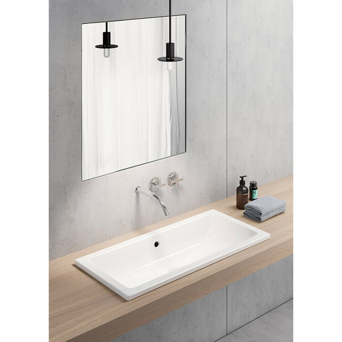 UMYWALKA PODBLATOWA KUBE X WHITE GLOSSY OD GSI 895411
