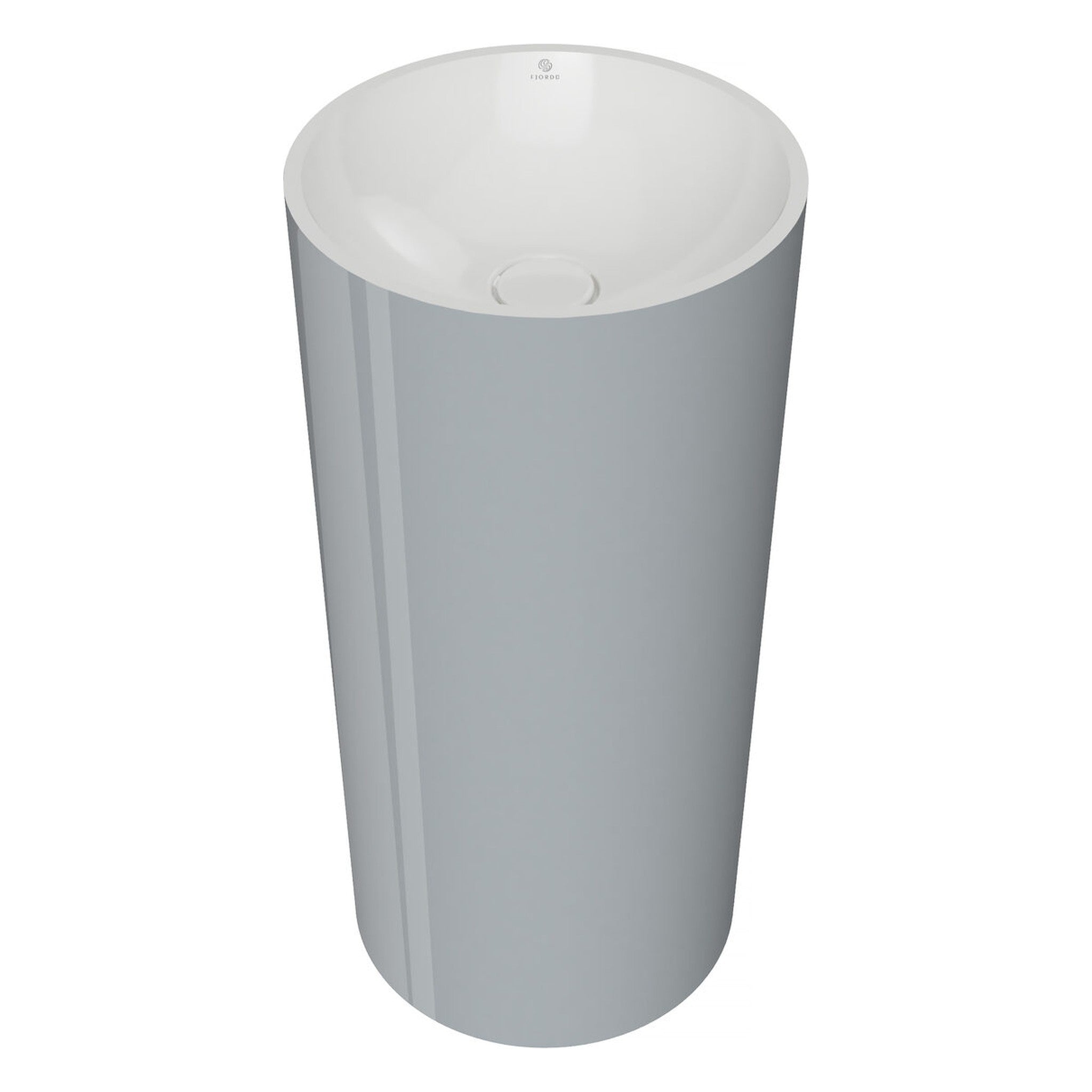 UMYWALKA WOLNOSTOJĄCA LYSE SLUD-WHITE GLOSSY OD FJORDD WBFS00022C00G160F