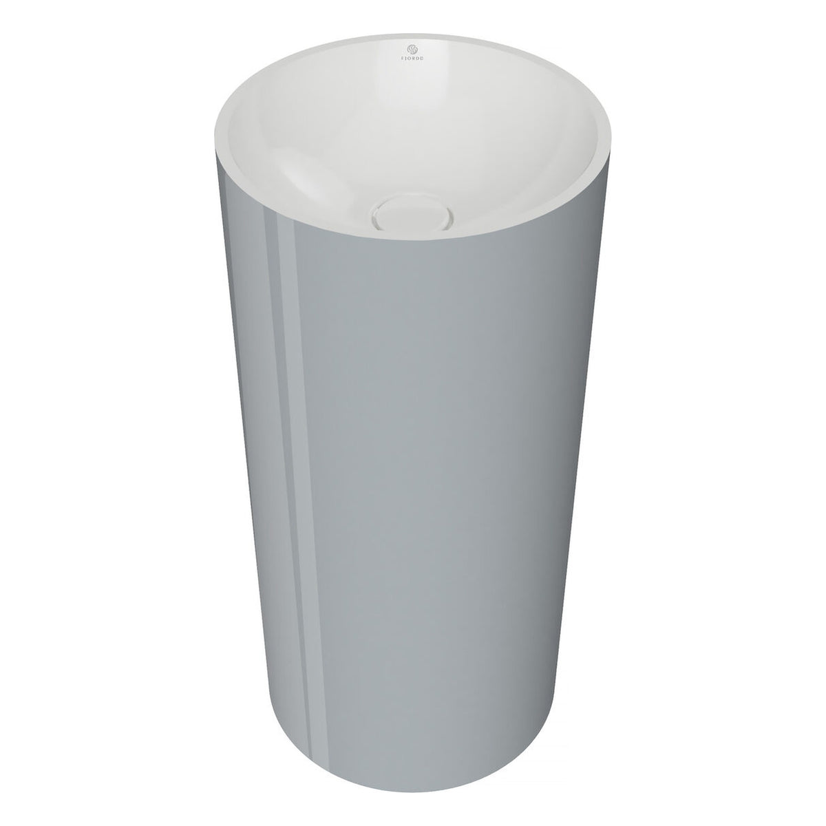 UMYWALKA WOLNOSTOJĄCA LYSE SLUD-WHITE GLOSSY OD FJORDD WBFS00022C00G160F