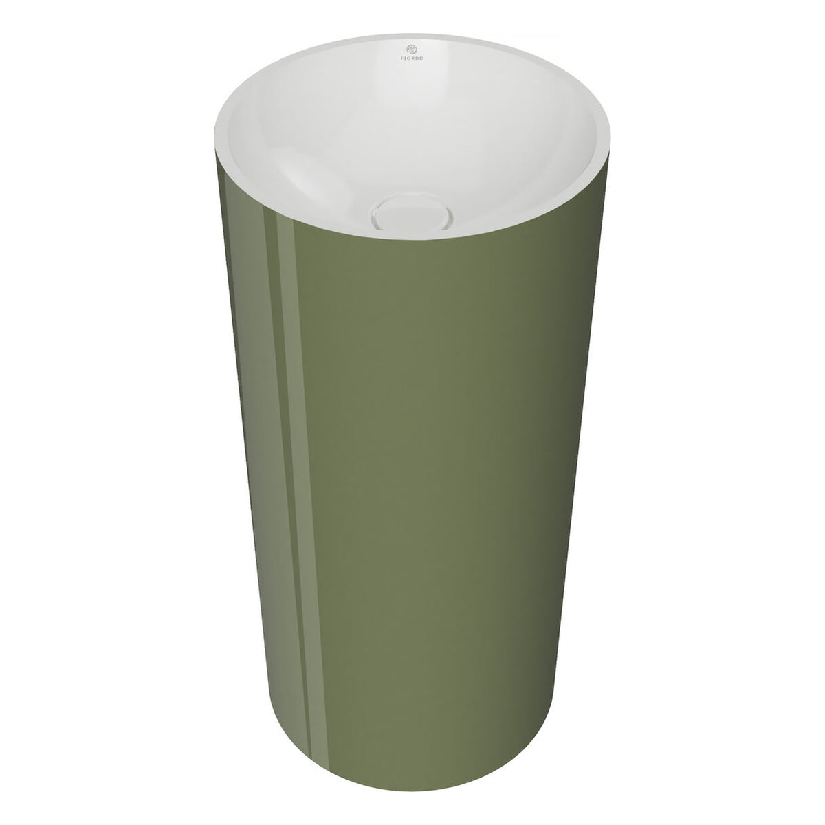 UMYWALKA WOLNOSTOJĄCA LYSE OLIVIN-WHITE GLOSSY OD FJORDD WBFS00022C00G190F