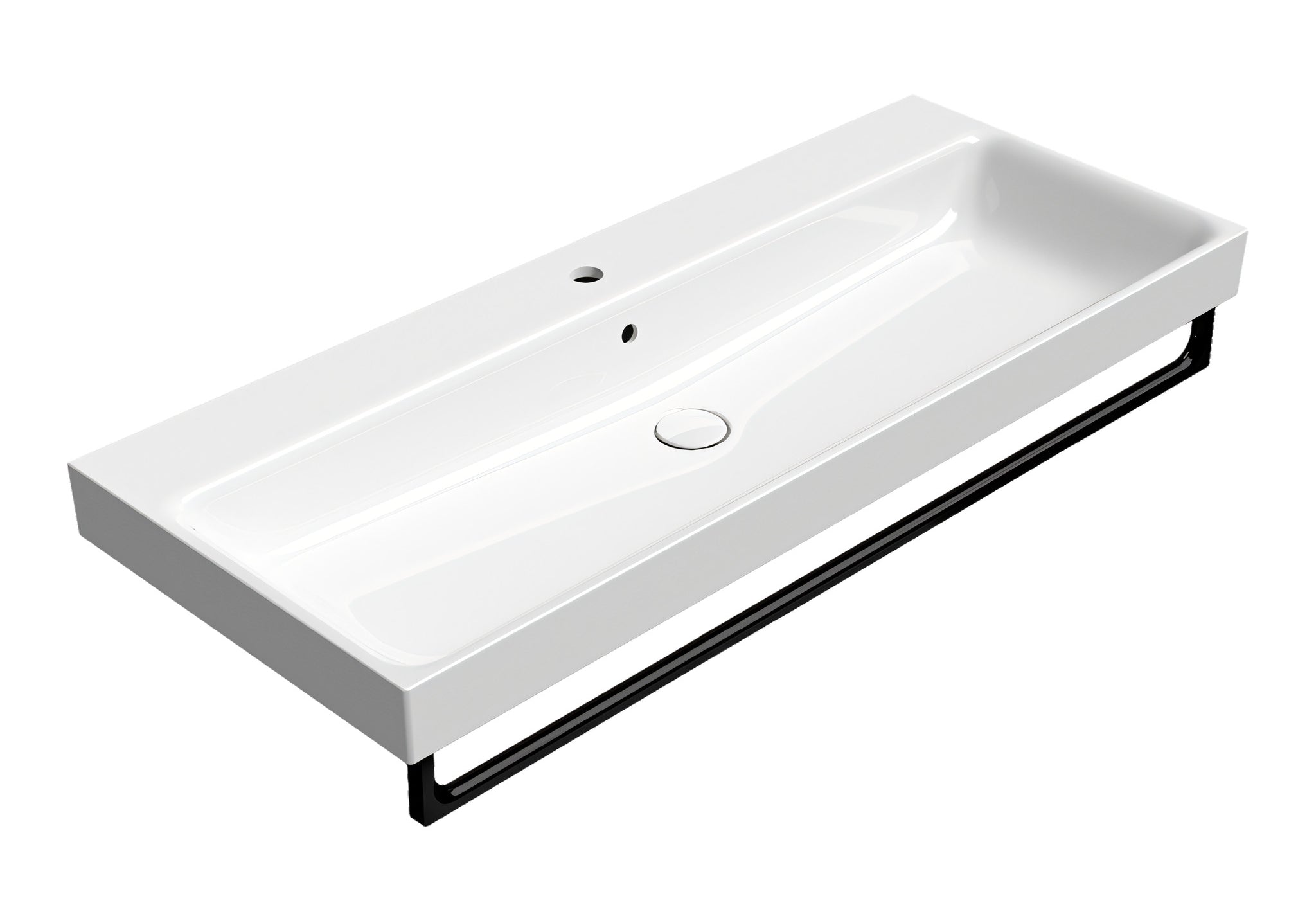 UMYWALKA PODWIESZANA/WPUSZCZANA NUBES WHITE GLOSSY OD GSI 9624111