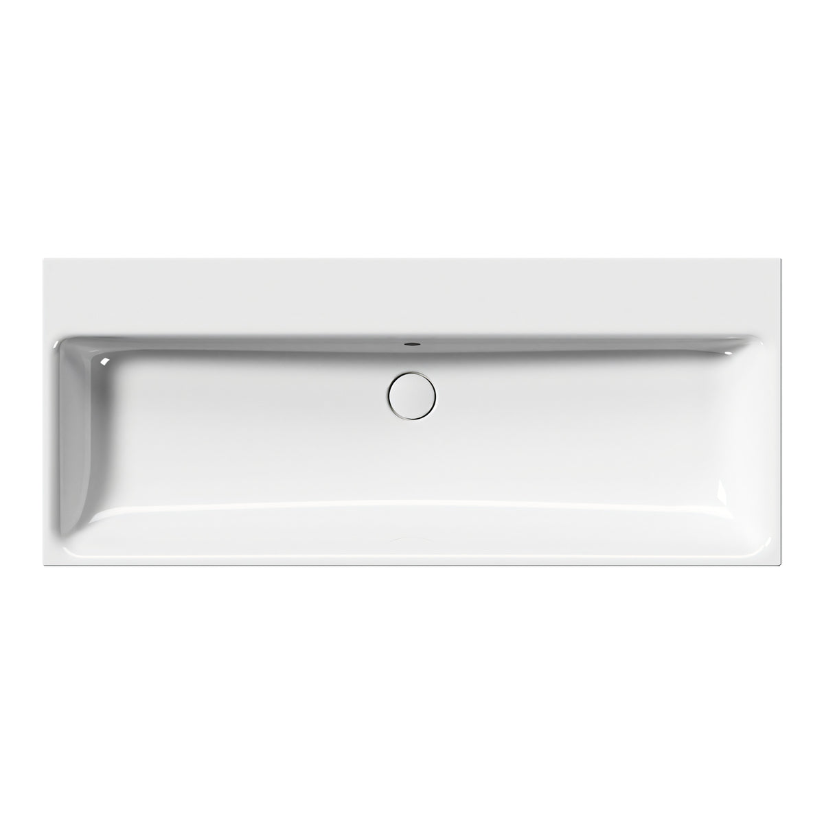 UMYWALKA PODWIESZANA/WPUSZCZANA NUBES WHITE GLOSSY OD GSI 9624111