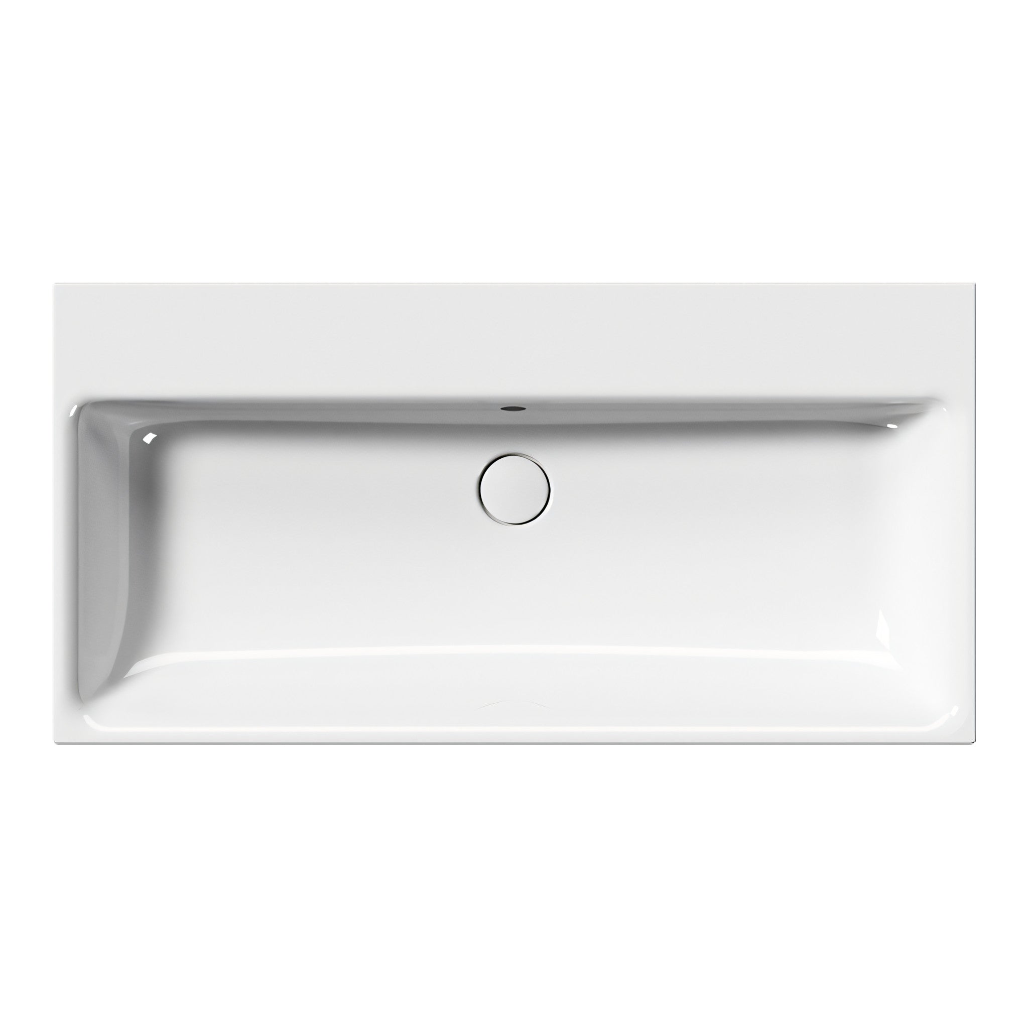 UMYWALKA PODWIESZANA/WPUSZCZANA NUBES WHITE GLOSSY OD GSI 9623111