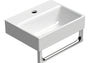 UMYWALKA PODWIESZANA/WPUSZCZANA NUBES WHITE GLOSSY OD GSI 9638111