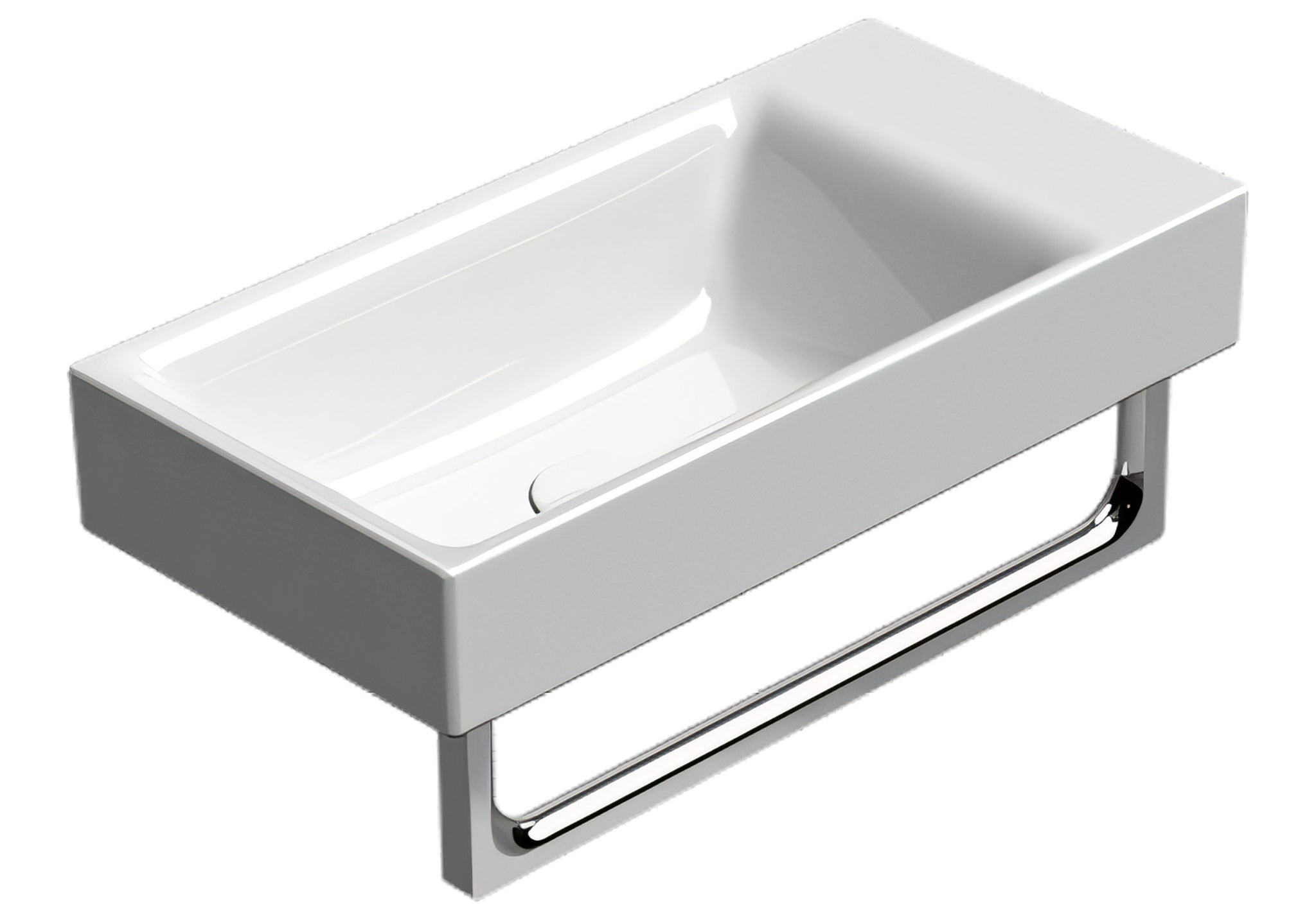 UMYWALKA PODWIESZANA NUBES WHITE MATT OD GSI 9637009