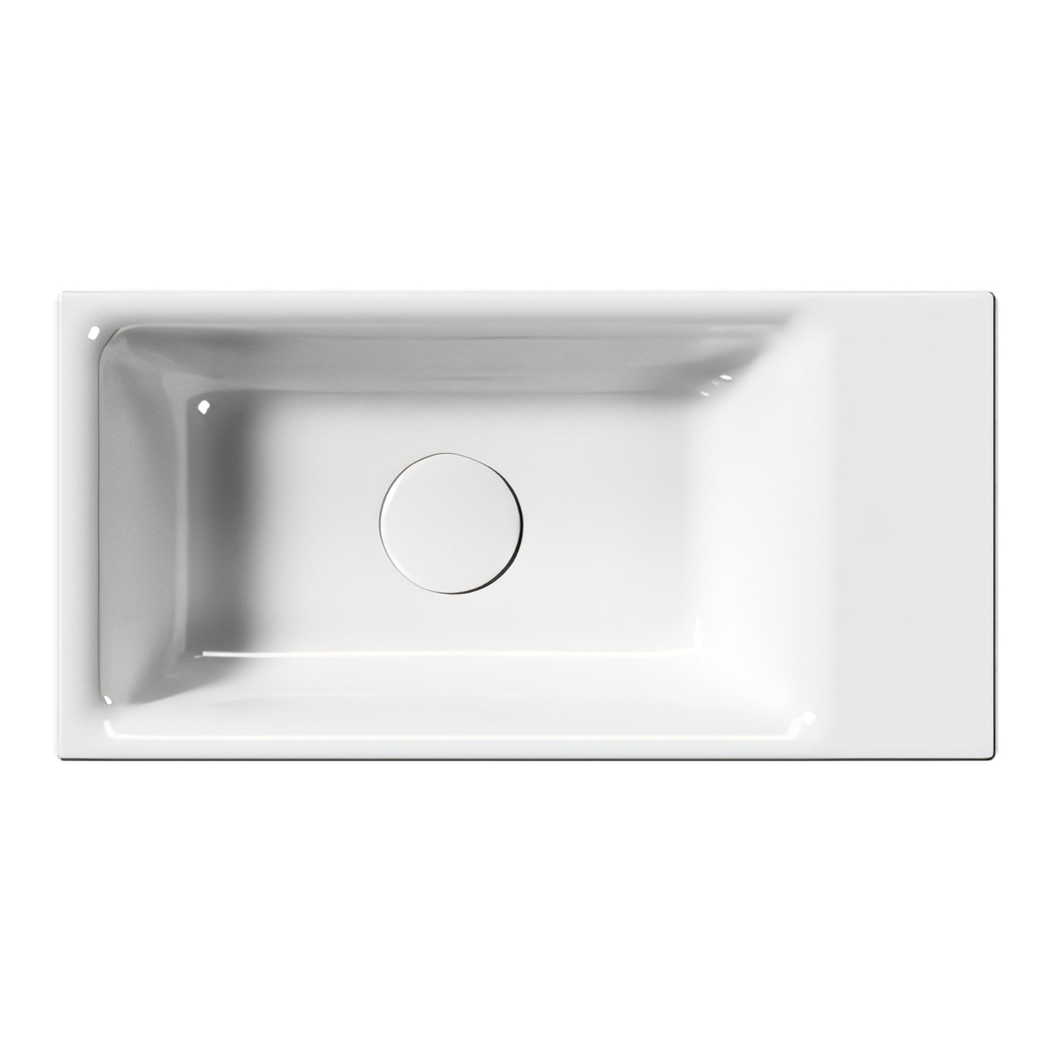 UMYWALKA PODWIESZANA NUBES WHITE MATT OD GSI 9637009