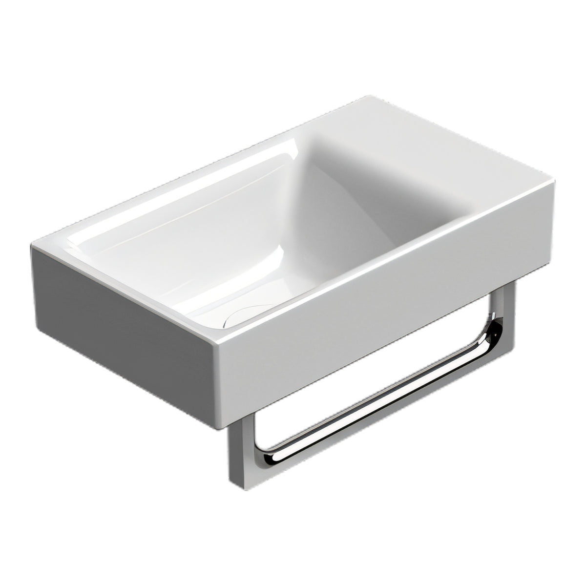 UMYWALKA PODWIESZANA/NABLATOWA NUBES WHITE MATT OD GSI 9636009
