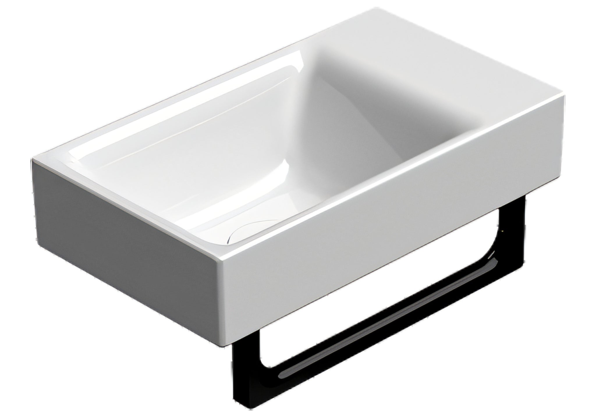 UMYWALKA PODWIESZANA/NABLATOWA NUBES WHITE MATT OD GSI 9636009
