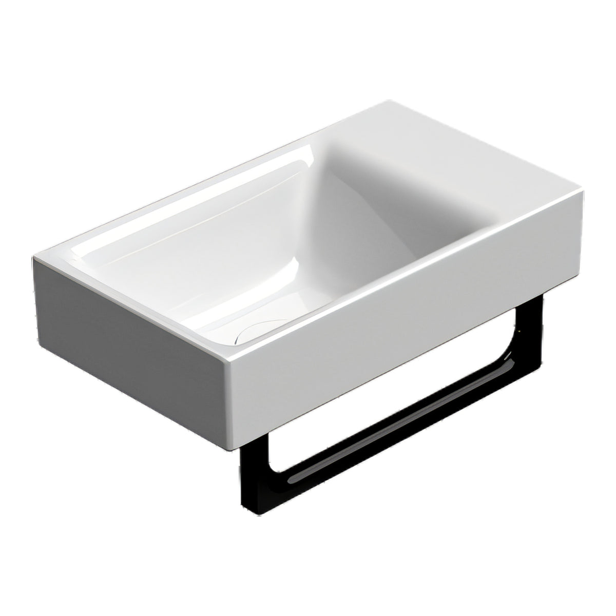 UMYWALKA PODWIESZANA/NABLATOWA NUBES WHITE MATT OD GSI 9636009